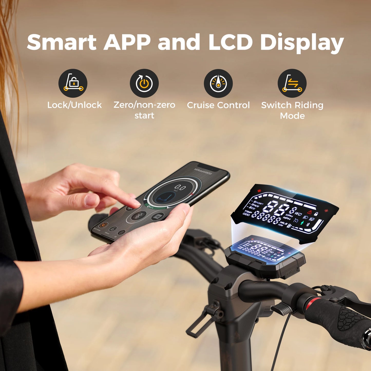 iScooter iX7 Pro Foldable Electric Kick Scooter High Speed 60 km/h 2000W 48V 17.5Ah Battery for Sports & Entertainment