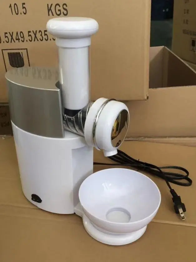 Household Kitchen Ice Cream Machine DIY Making Fruit Cone Frozen Dessert Maker Homemade Summer Heat Relief Popsicles Automatic