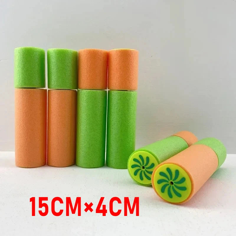 4pcs Water Blaster Water Guns for Kids Shooter Portable 4 Colors 30ft Range Children Foam Water Gun Summer Swimming Pool Toys