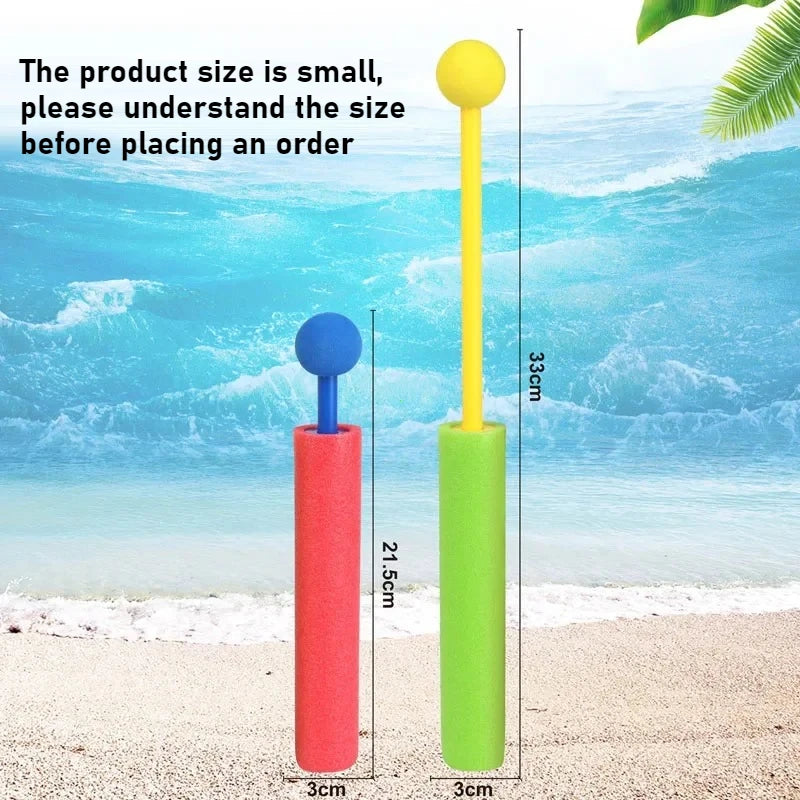 4pcs Water Blaster Water Guns for Kids Shooter Portable 4 Colors 30ft Range Children Foam Water Gun Summer Swimming Pool Toys