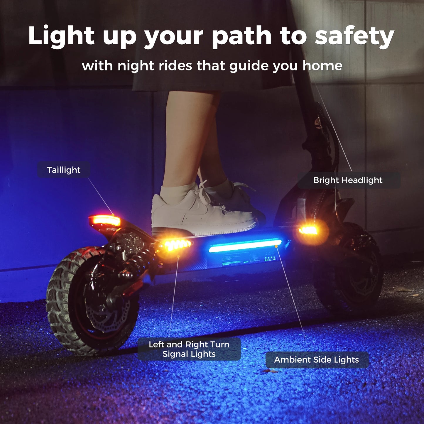 iScooter iX7 Pro Foldable Electric Kick Scooter High Speed 60 km/h 2000W 48V 17.5Ah Battery for Sports & Entertainment